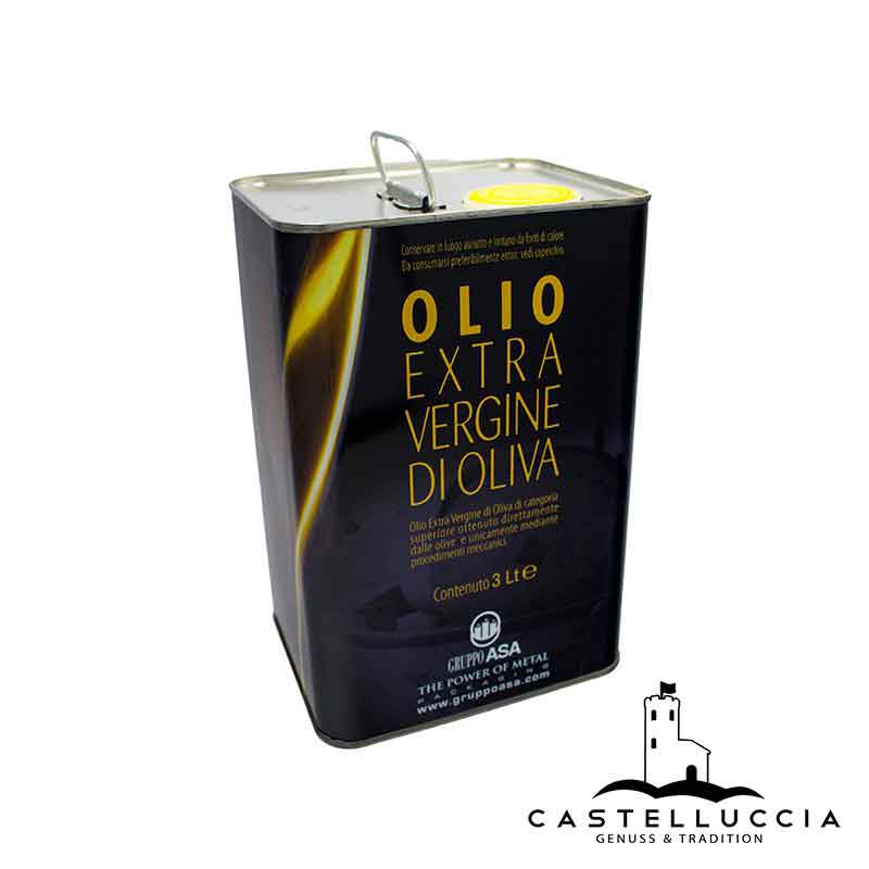 2L canister of extra virgin olive oil